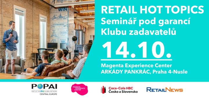 RETAIL HOT TOPICS - Seminář pod garancí Klubu zadavatelů