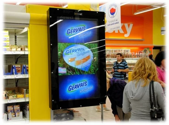 Novým společným projektem POPAI CE, společnosti POS Media ČR a 
společnosti 7Marsyas Development v oblasti digital signage je měření 
návštěvnosti v zónách Digital Signage, které proběhlo v červnu 2010 v 
hypermarketu Tesco, OC Nový Smíchov v Praze.