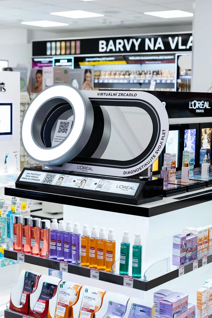 DAGO vítězí s projektem L’Oréal Virtuální zrcadlo i na mezinárodní scéně
