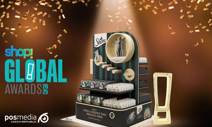 Realizace agentury POS Media získala zlato z Shop! Global Awards