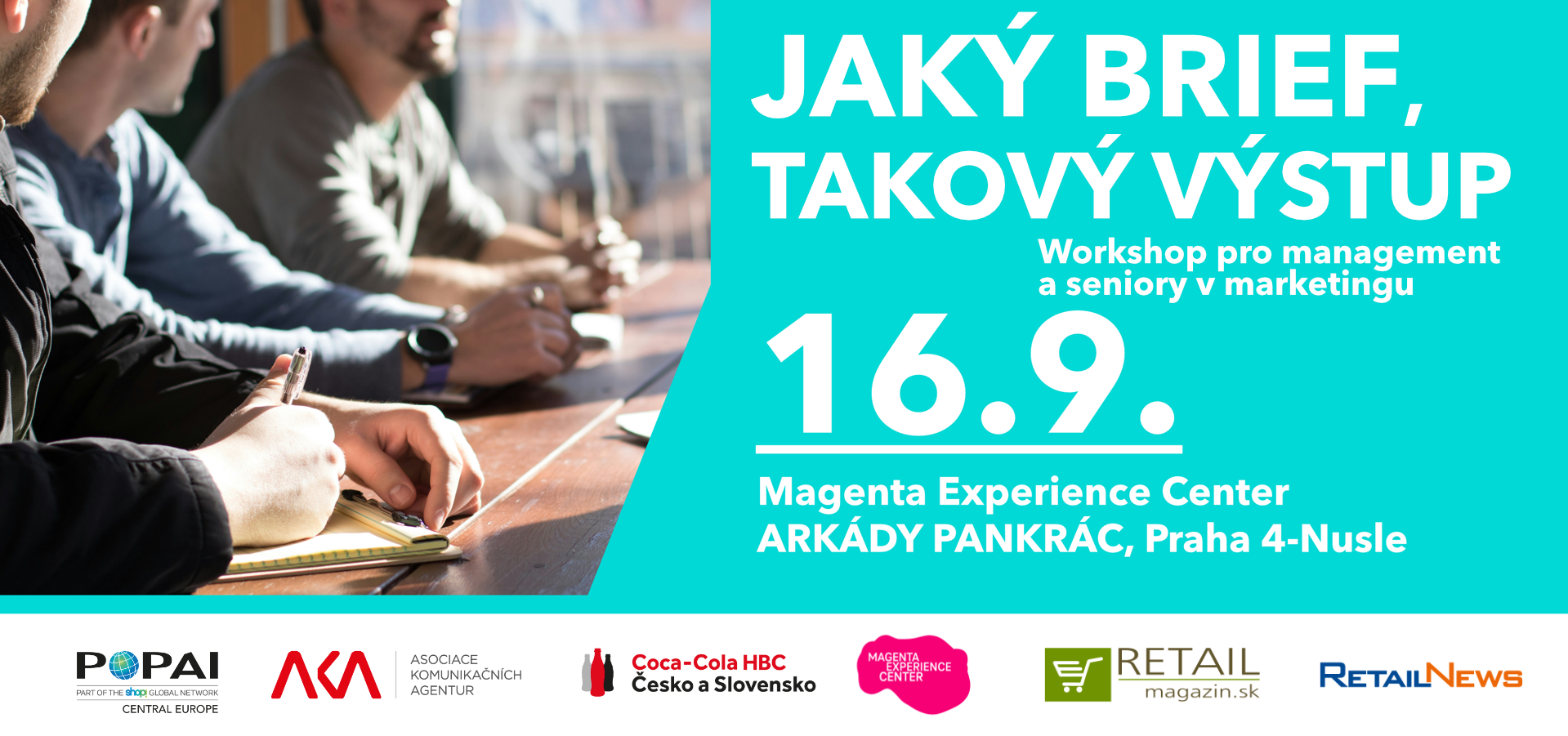 Jaký Brief, takový výstup, workshop