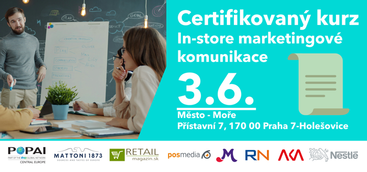 Certifikovaný kurz In-store marketingové komunikace
