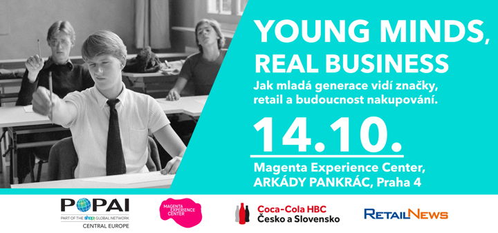 YOUNG MINDS, REAL BUSINESS - Jak mladá generace vidí značky, retail a budoucnost nakupování.